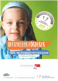 Förderurkunde Kinderhospiz Mitteldeutschland 2019
